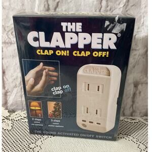 NEW The Clapper Clap On Clap Off Sound Activated On/Off Switch 2014